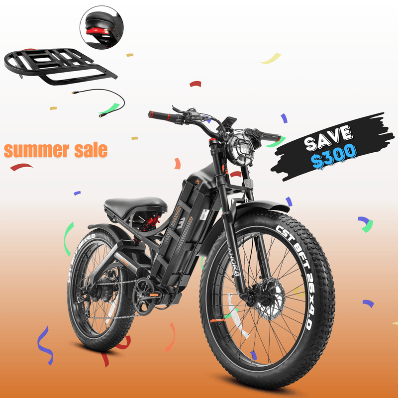Eahora Romeo Pro – 500W Fat Tire Electric Bike | 32 km/h | All-Terrain Ready