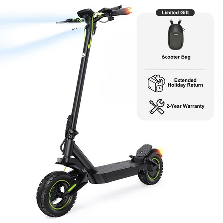 isinwheel S10Max Electric Scooter – 500W Brushless Motor | 35 km/h Top Speed | 50 km Range