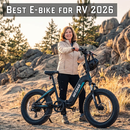 F5 / R6 Foldable Fat Tire Electric Bike 32KPH | 90KM Range (🍂 Fall Sale)