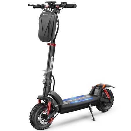 isinwheel GT2 Electric Scooter – 500W, Max Speed 32 km/h, 50 km Range, Dual Suspension