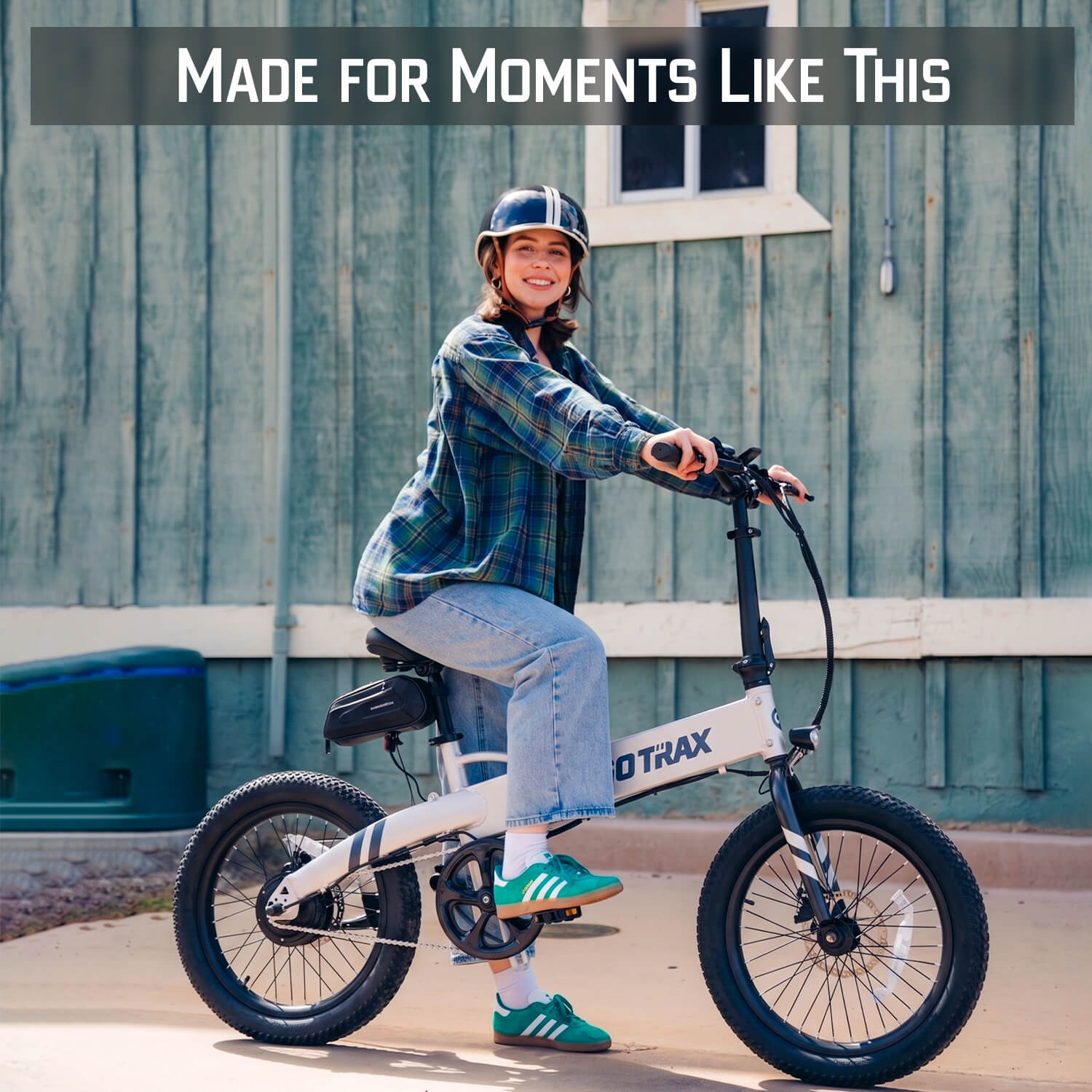 F1V2 Folding Electric Bike 20*2.6" 32KPH | 64KM Range(🍂 Fall Sale)