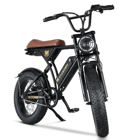 CycFree Long-Range Electric Bike – 500W, 32 km/h, Up to 120 km Range, Step-Thru Frame