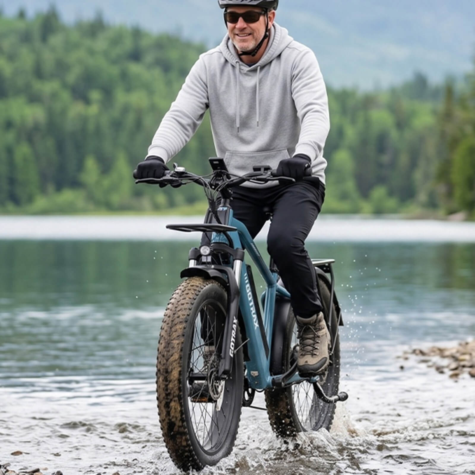 Gotrax EBE5 26" Fat Tire Electric Bike | All-Terrain Explorer 32KPH | 80KM Max Range(🍂 Fall Sale)
