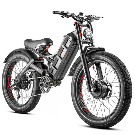 Eahora Romeo Pro II – Dual 250W Motors (Total 500W) | 32 km/h | Fat Tire Adventure E-Bike