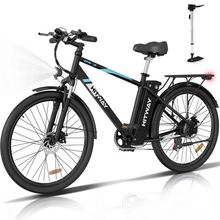 HITWAY BK3S Electric Bike – Step-Through Power & Urban Style top speed of 25 km/h