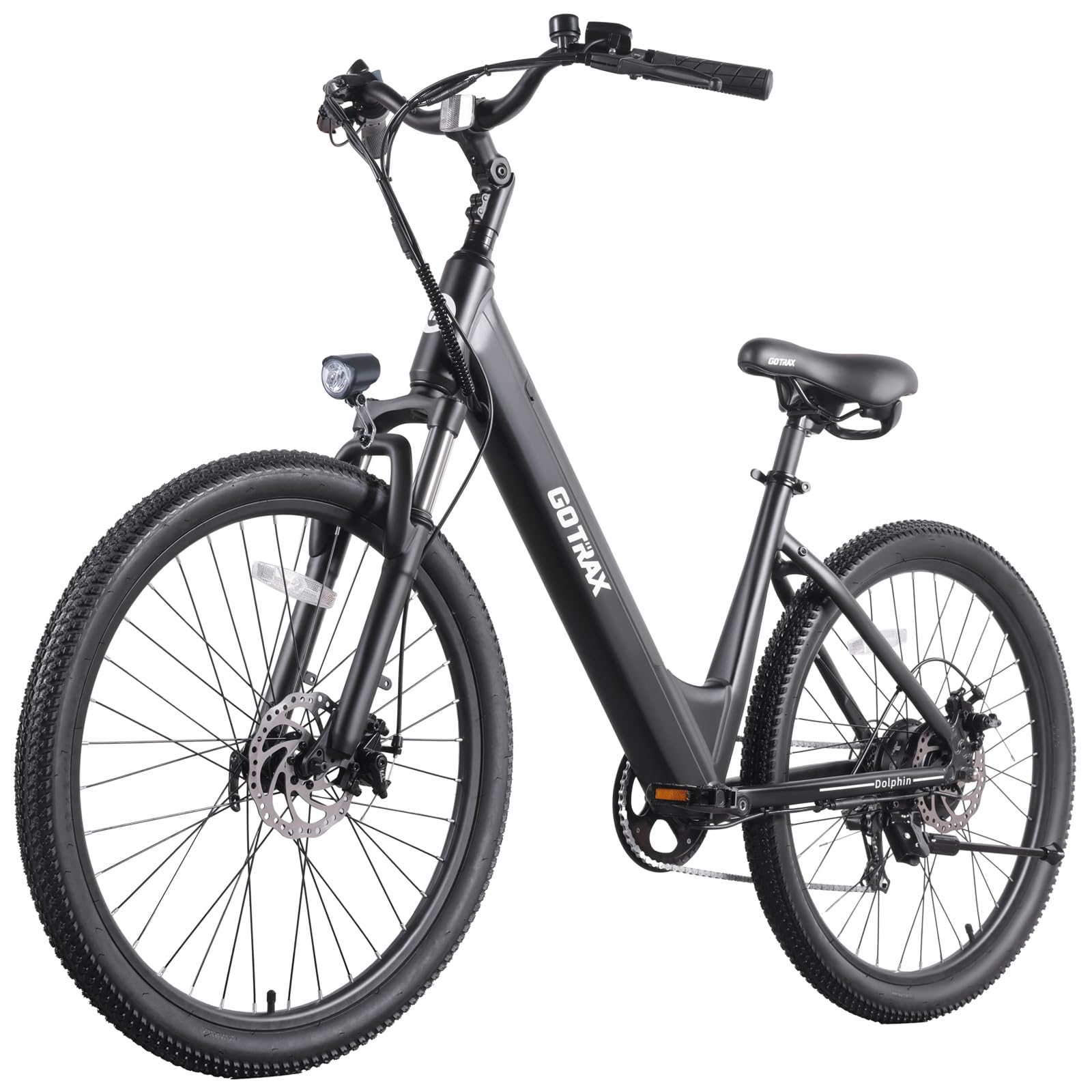 Dolphin Commuter Electric Bike 26" 32KPH | 48KM Range (🍂 Fall Sale)